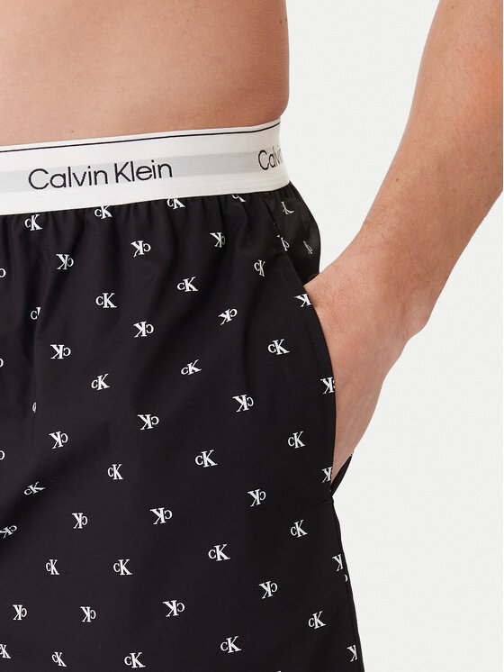 Calvin Klein Underwear Calvin Klein Underwear Pantaloni scurți pijama LV00NM2832 Negru Regular Fit