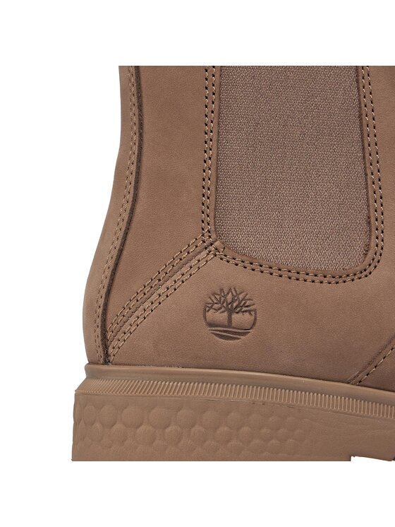 Timberland Timberland Μποτάκια με λάστιχο Cortina Valley Chelsea TB0A41EW9291 Μπεζ
