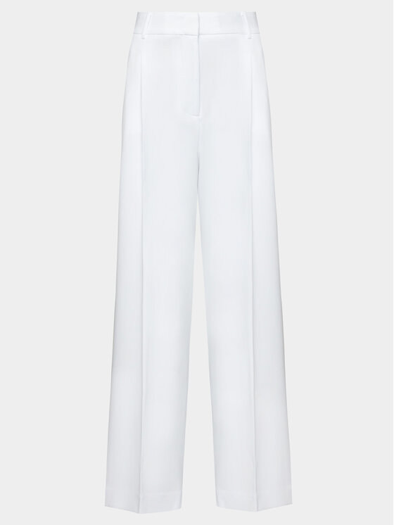 MICHAEL Michael Kors MICHAEL Michael Kors Pantaloni di tessuto MS330H2ENX Bianco Regular Fit