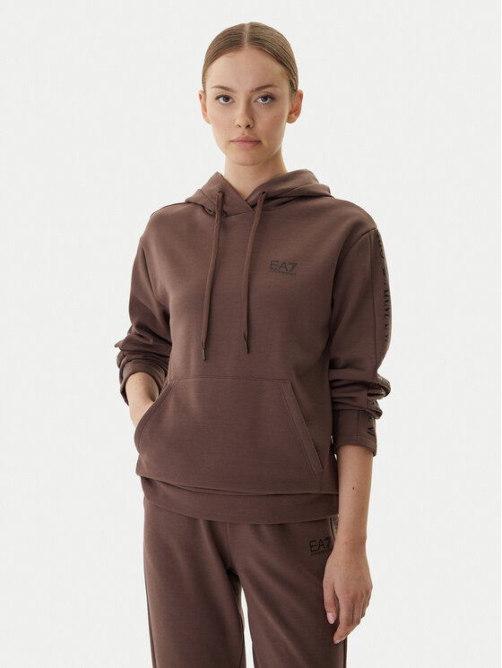 EA7 Emporio Armani EA7 Emporio Armani Dres 7W000116 AF10443 U6063 Brązowy Regular Fit