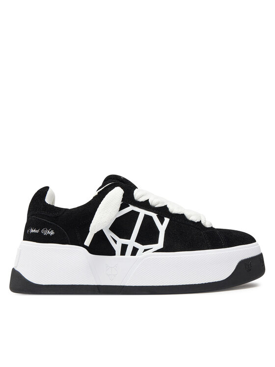 Naked Wolfe Sneakersy Kray Hairy Čierna