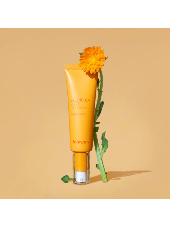 Farmstay Farmstay FarmStay Calendula Relief Eye Cream kojący krem pod oczy 50ml Krem pod oczy
