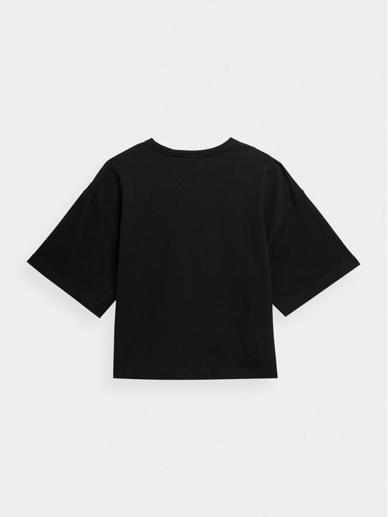 Outhorn Outhorn T-Shirt OTHAW23TTSHF0838 Schwarz Regular Fit