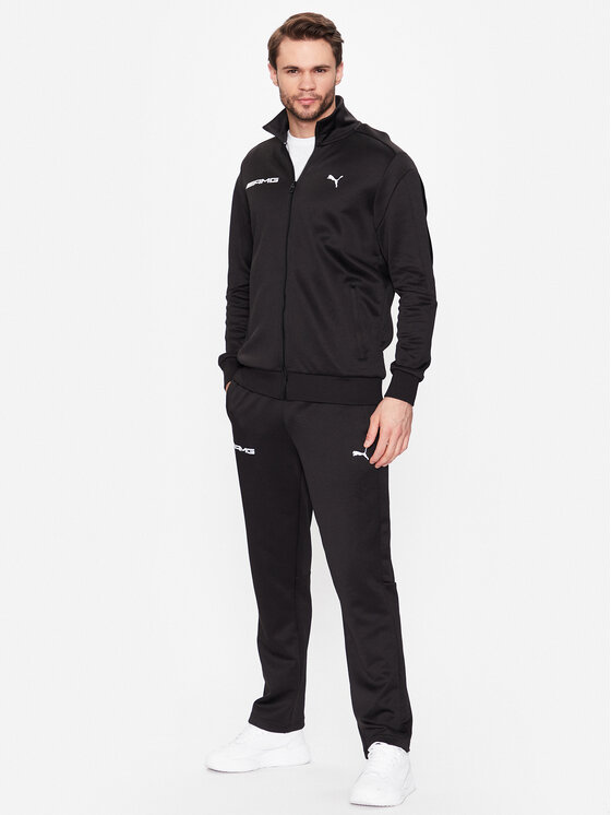 Puma Puma Spodnie dresowe Mapf1 Mt7 Track 538458 Czarny Regular Fit
