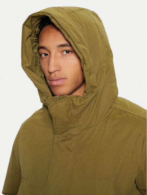 United Colors Of Benetton United Colors Of Benetton Parka 26UWUN061 Zielony Regular Fit