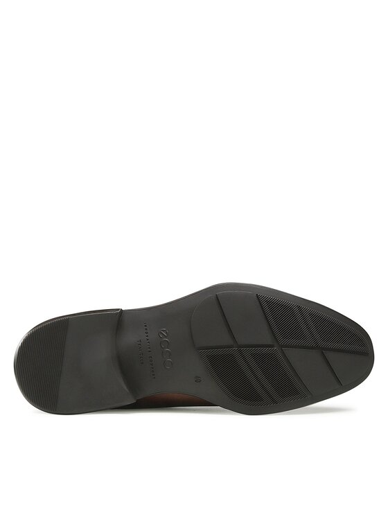 ECCO ECCO Kotníková obuv s elastickým prvkem Citytray 51280401053 Hnědá