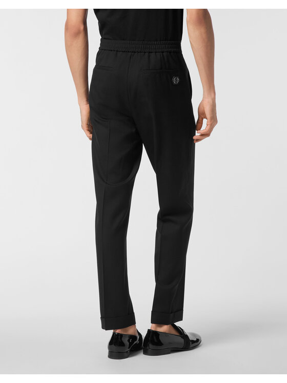 PHILIPP PLEIN PHILIPP PLEIN Joggery 25453 Czarny Jogger Fit