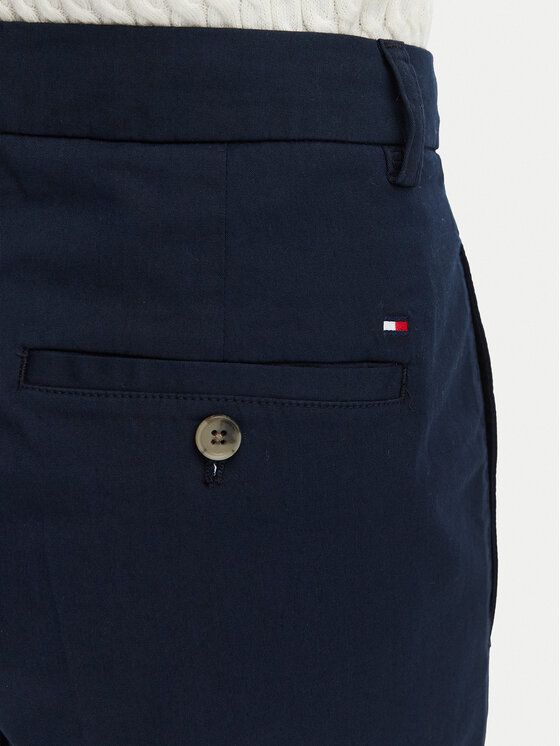 Tommy Hilfiger Tommy Hilfiger Chinos WW0WW52817 Dunkelblau Slim Fit