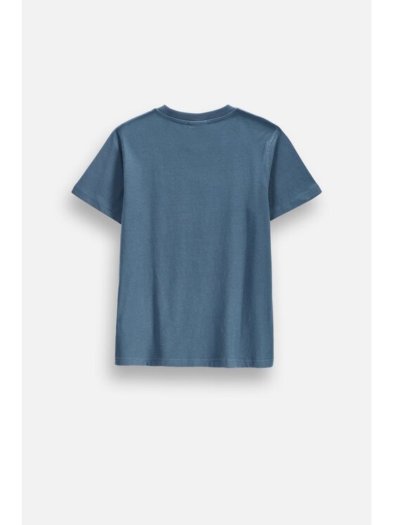 Coccodrillo Coccodrillo T-Shirt ZC6143218VBB-014 Niebieski Regular Fit