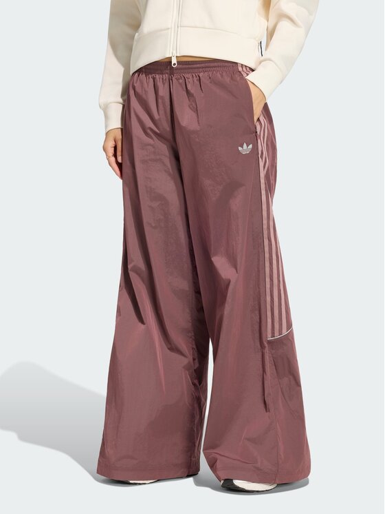 adidas adidas Spodnie dresowe 168173 Czerwony Loose Fit