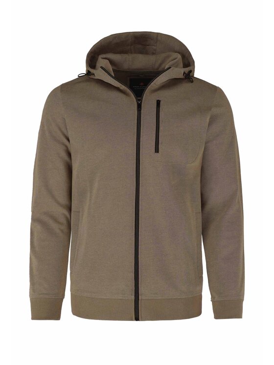 Volcano Volcano Bluza B-BOGY Beżowy Regular Fit
