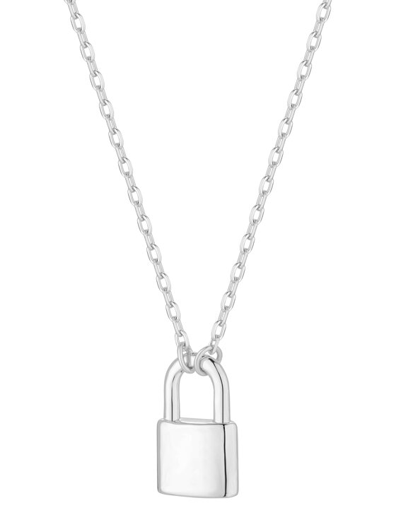 Alicja&Maria Jewellery Alicja&Maria Jewellery Naszyjnik Padlock Srebrny