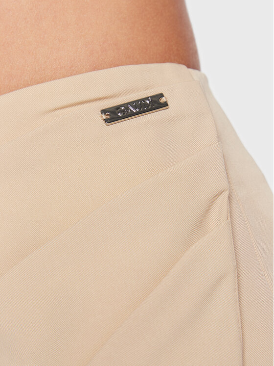Gaudi Gaudi Jeans Minirock 311BD75002 Beige Regular Fit