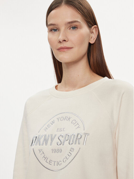 Dkny hotsell white sweatshirt