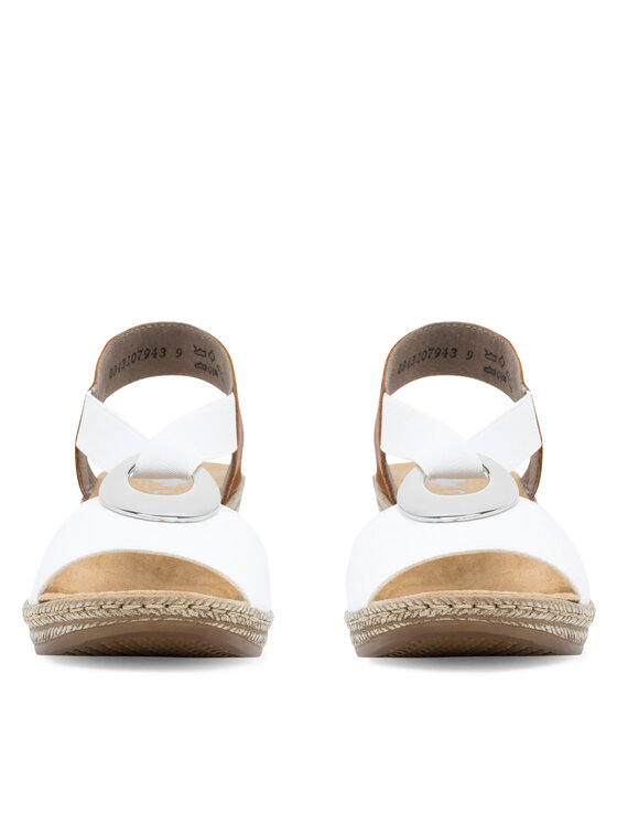 Rieker Rieker Sandales 624H6-81 Balts