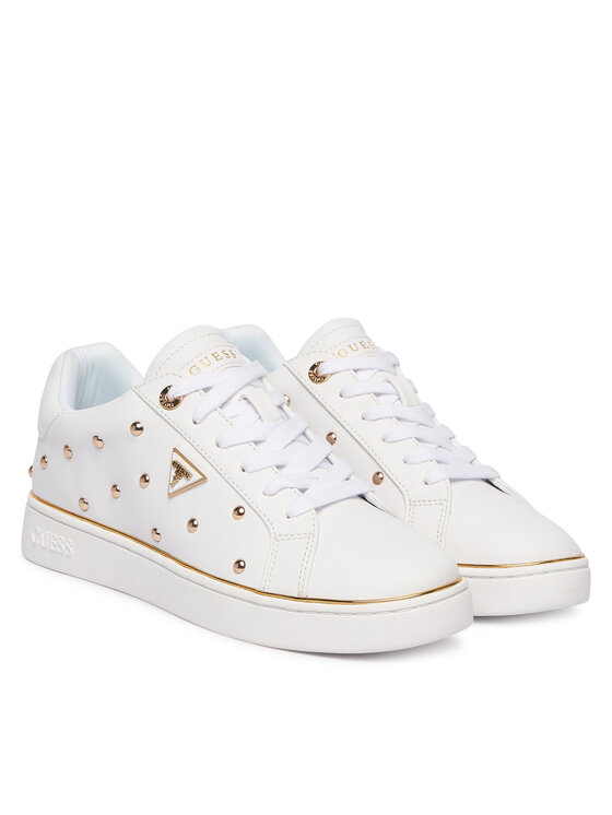 Guess Guess Sneakersy FLPBON ELE12 Biały