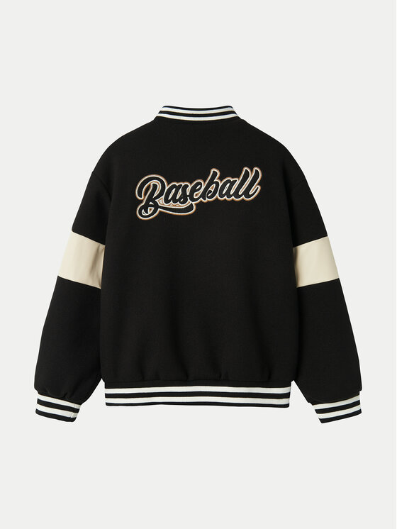 NAME IT NAME IT Bunda bomber Mikado 13237599 Černá Regular Fit
