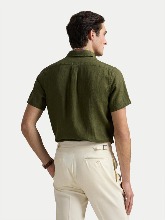 Polo Ralph Lauren Polo Ralph Lauren Cămașă 710968912002 Kaki Custom Fit