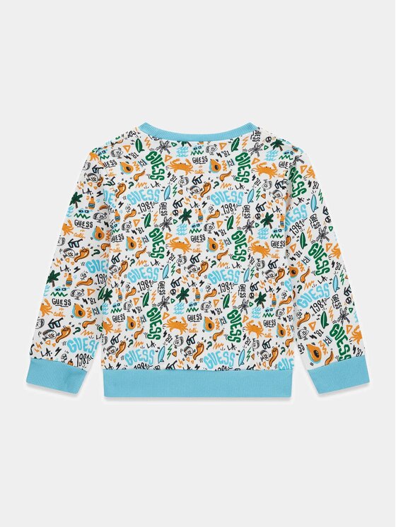 Guess Kids Guess Kids T-Shirt 181725 Niebieski Classic Fit