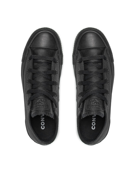 Converse Converse Modne superge Chuck Taylor All Star Mono Leather 135253C Črna