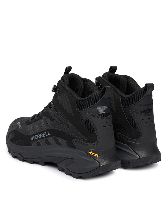 Merrell Merrell Trekingová obuv Moab Speed 2 Mid Gtx J037501 Čierna