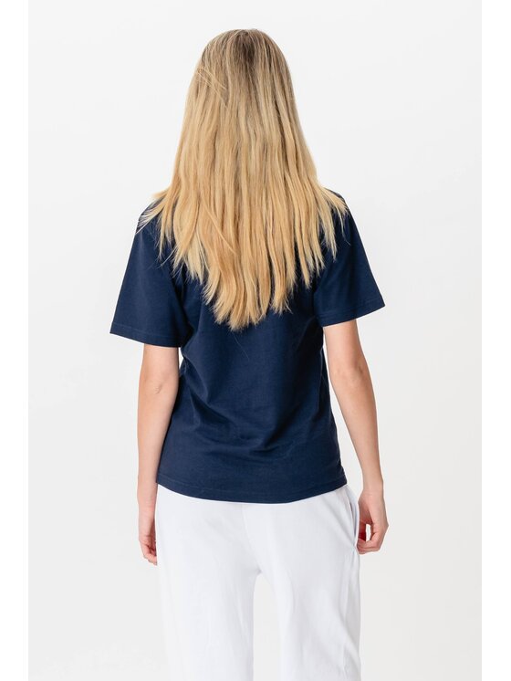 TeeShoppen TeeShoppen T-Shirt 'Oversized Collection' Granatowy Oversize