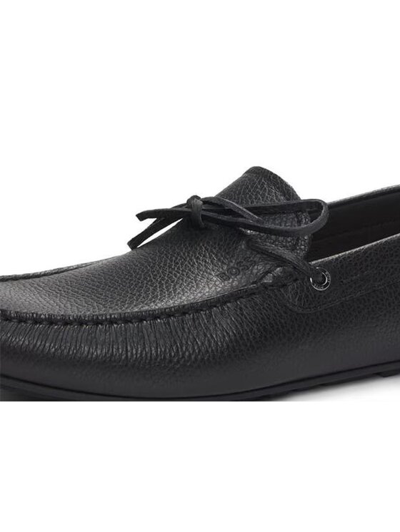 HUGO BOSS HUGO BOSS Mokasíny 10269710 01 Čierna