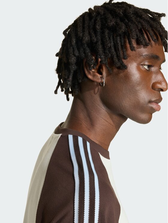 adidas adidas T-Shirt 161884 Kremowy Loose Fit