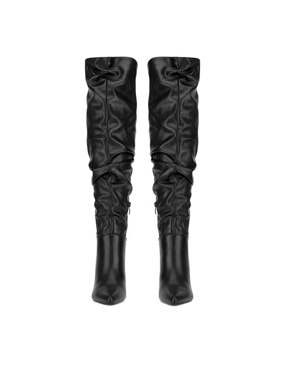 DeeZee DeeZee Overknees HY197-12 Schwarz
