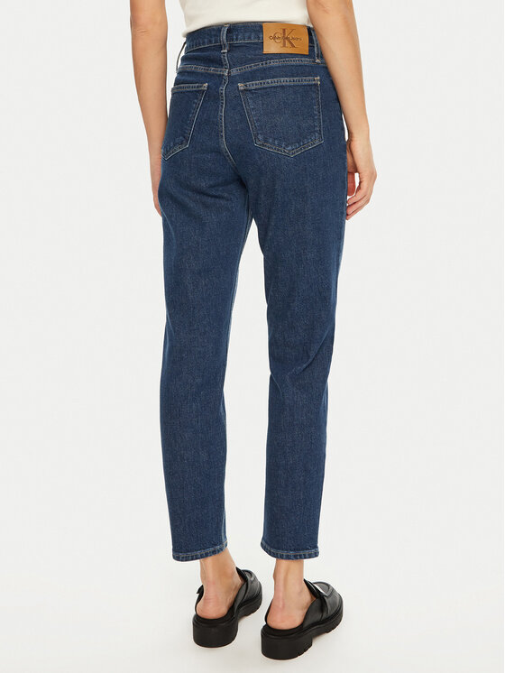 Calvin Klein Jeans Calvin Klein Jeans Džínsy J20J224520 Tmavomodrá Mom Fit