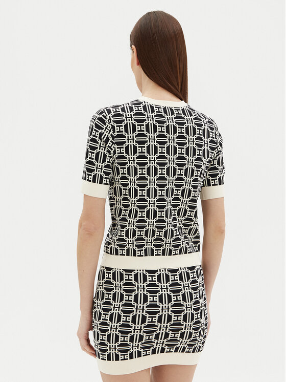 Elisabetta Franchi Elisabetta Franchi Πουλόβερ MK-19B-47E2-V250 Μαύρο Regular Fit