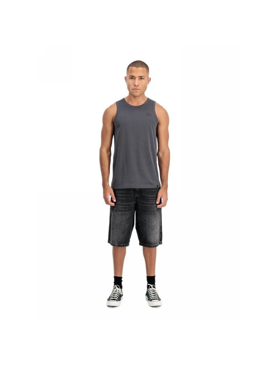 Alpha Industries Alpha Industries Tank top AI.196541 Šedá Regular Fit