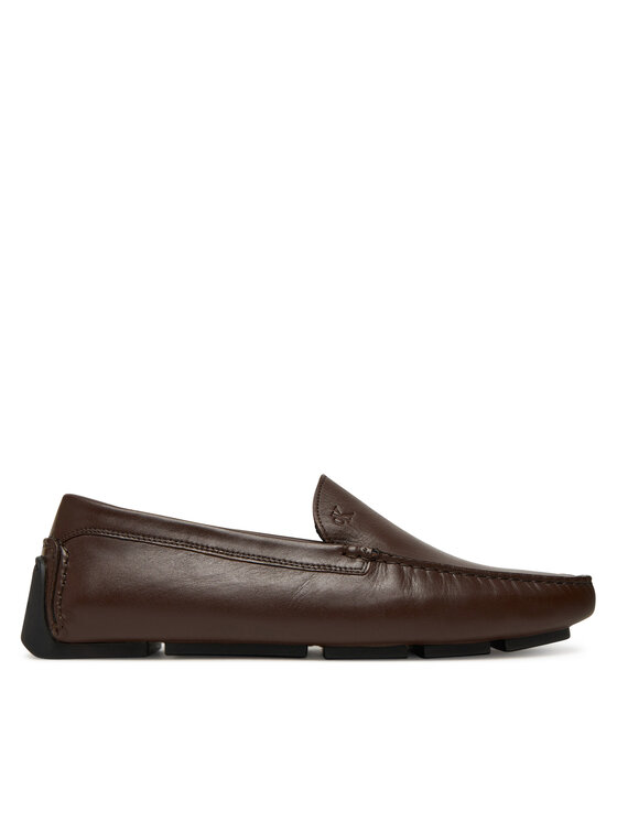 Calvin Klein Mokasyny Driver Lth HM0HM01864 Brązowy