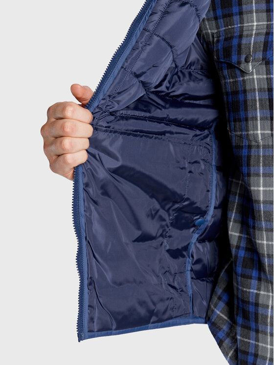 Lee Lee Kurtka przejściowa Light Puffer L87HSZ54 112321560 Granatowy Regular Fit