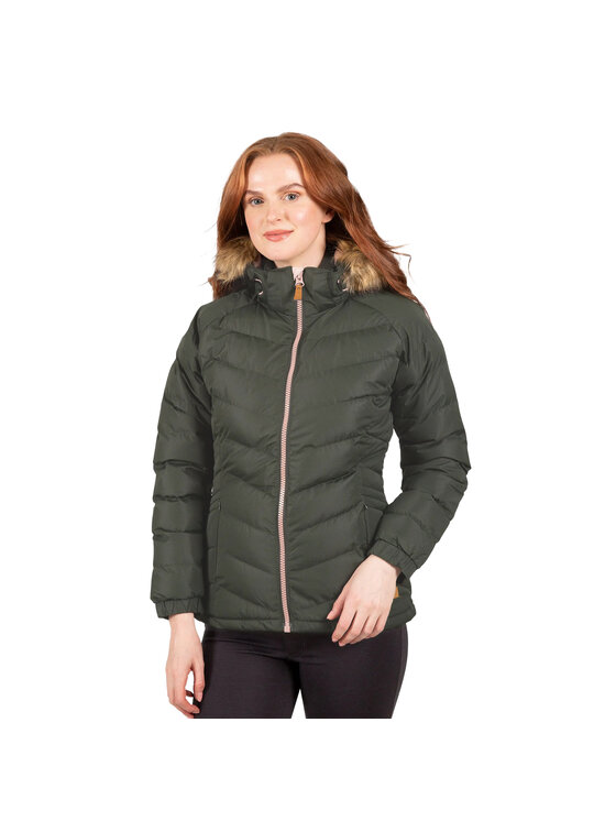 Trespass Trespass Kurtka softshell Nadina Zielony Long Fit