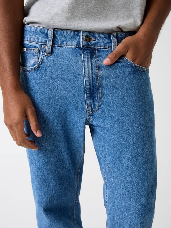 Guess Jeans Guess Jeans Τζιν M5YA1B D633A Μπλε Straight Fit