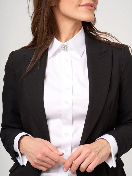 Willsoor Willsoor Marynarka 68307 Czarny Slim Fit