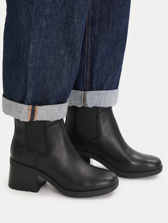 Timberland Timberland Μποτάκια Bellevaux TB0A424XW021 Μαύρο