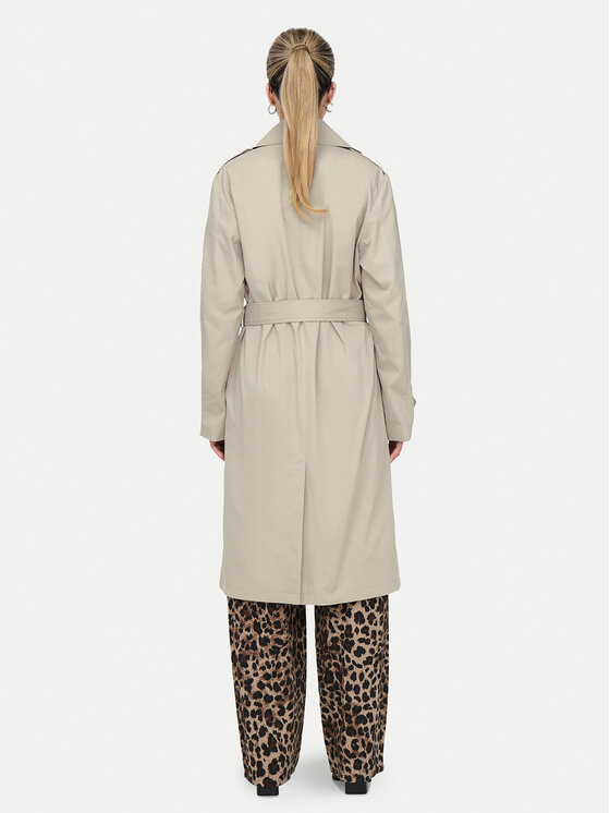 ONLY ONLY Trench Leja 15336402 Bež Regular Fit