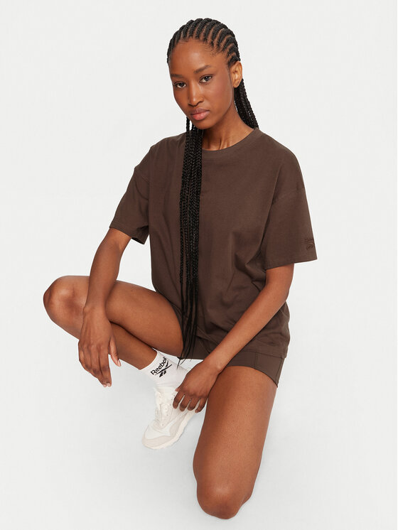Reebok Reebok T-Shirt RK25315CCW Braun Regular Fit