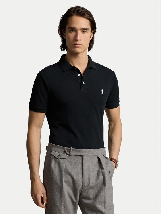 美品　POLO RALPH LAUREN Polo Ralph Lauren POLO CINTRE SLIM FIT EN COTON BASIC MESH LOGO