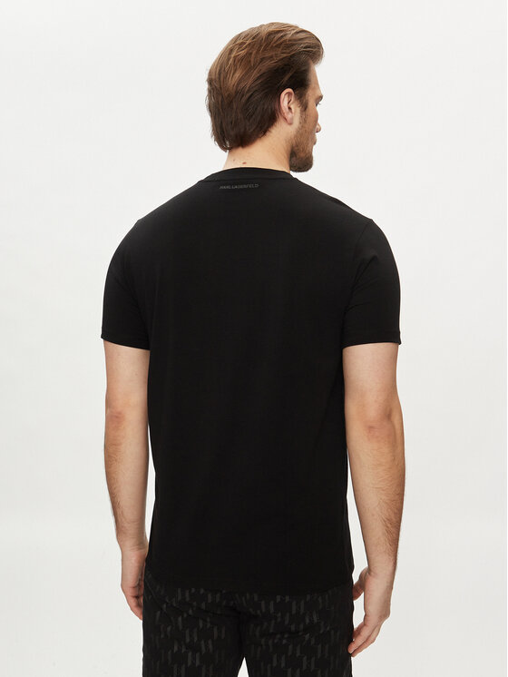 KARL LAGERFELD KARL LAGERFELD T-shirt 755034 542221 Nero Regular Fit