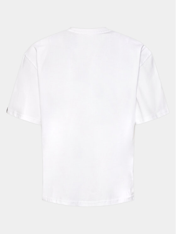 Alpha Industries Alpha Industries T-Shirt College 146501 Biały Relaxed Fit