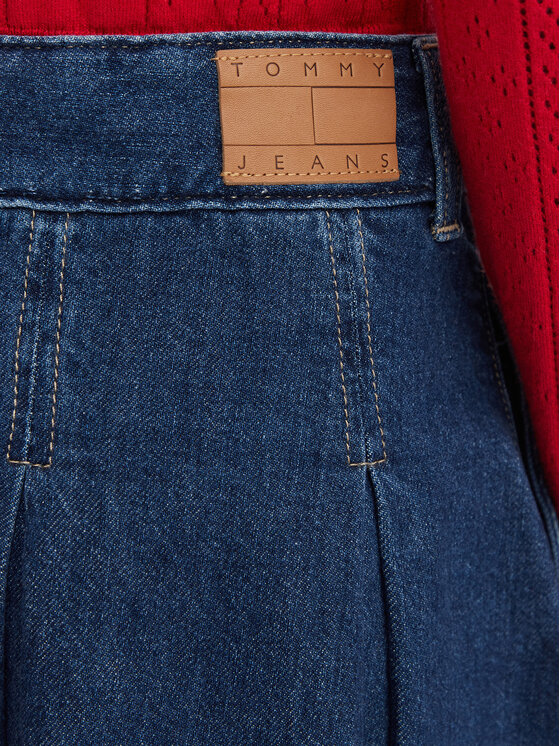 Tommy Jeans Tommy Jeans Džinsinis sijonas DW0DW22897 Mėlyna Regular Fit