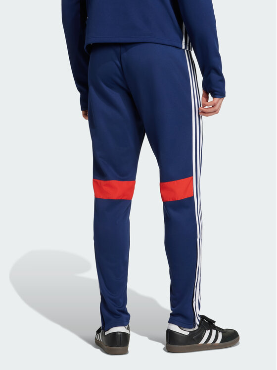 adidas adidas Spodnie materiałowe 151969 Niebieski jasny Slim Fit