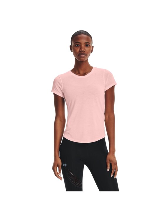 Under Armour Under Armour T-shirt Under Armour Streaker Run Short Sleeve Rosa Regular Fit