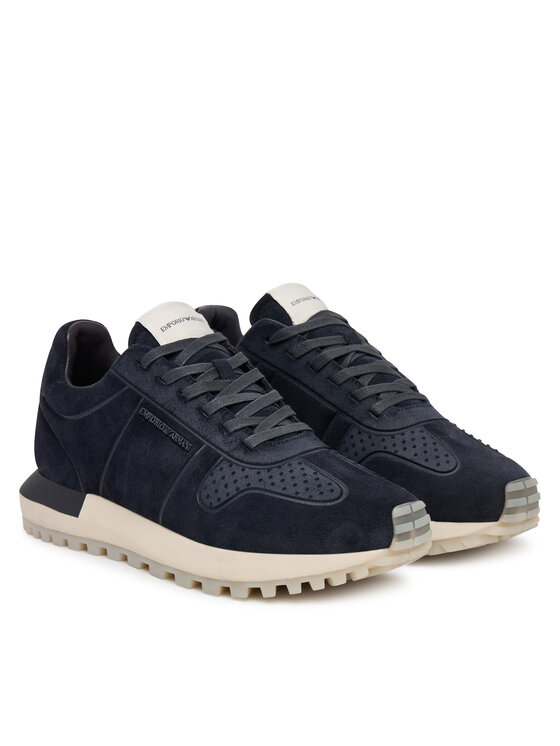 Emporio Armani Emporio Armani Sneakersy EM003740 AF19728 ZB005 Tmavomodrá