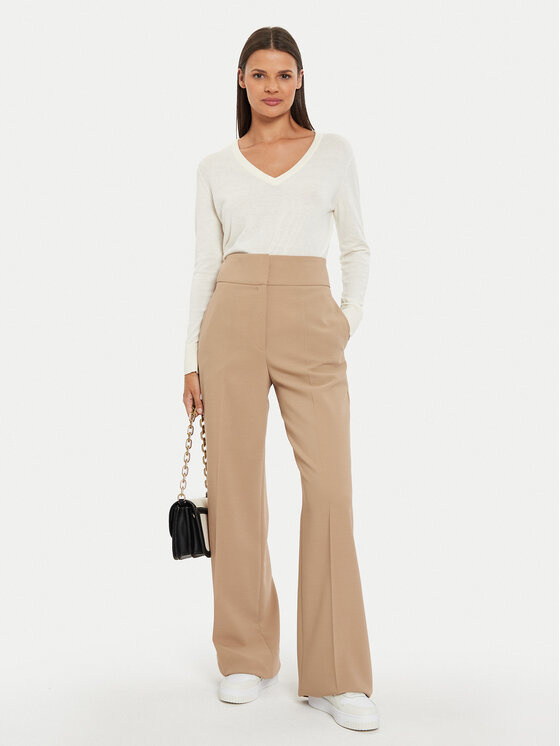 Gant Gant Sveter 4803187 Écru Regular Fit