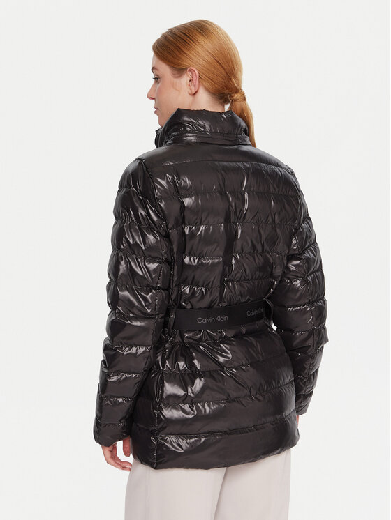 Calvin Klein Calvin Klein Зимова куртка LV044D542G Чорний Regular Fit