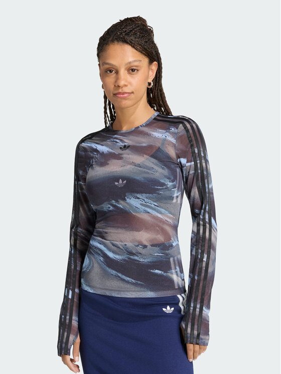 adidas adidas Bluzka 169673 Zielony Fitted Fit